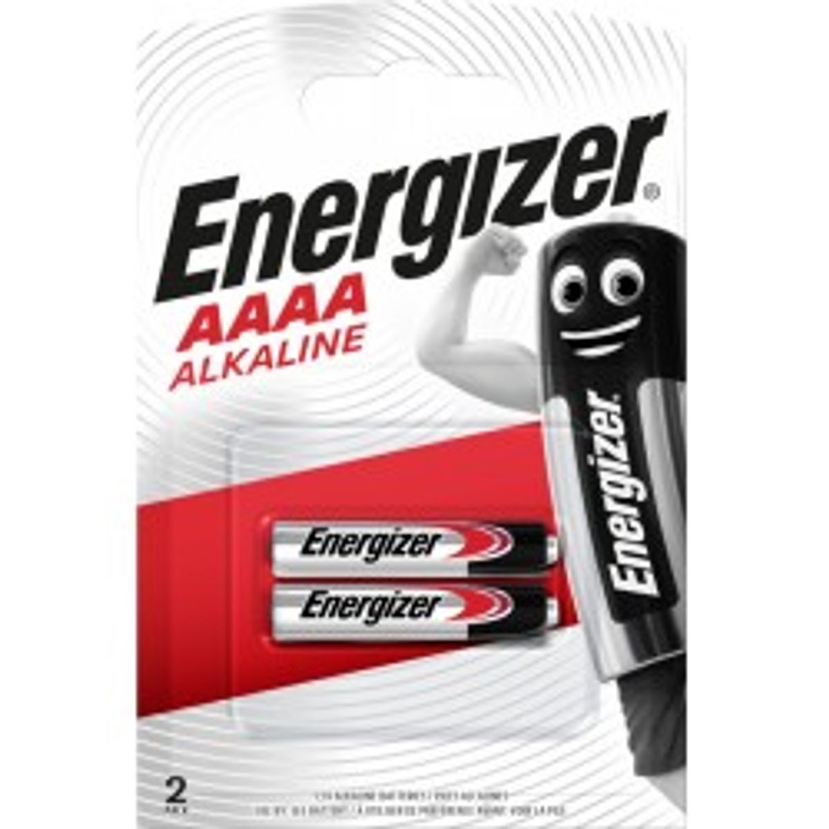 Energizer Alkaline AAAA 2 pack - Batteri