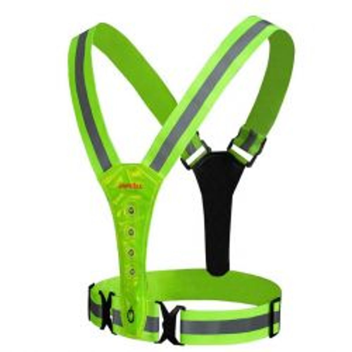 JAPCELL Refleksvest med LED-lys Active reflective vest - Lysvest