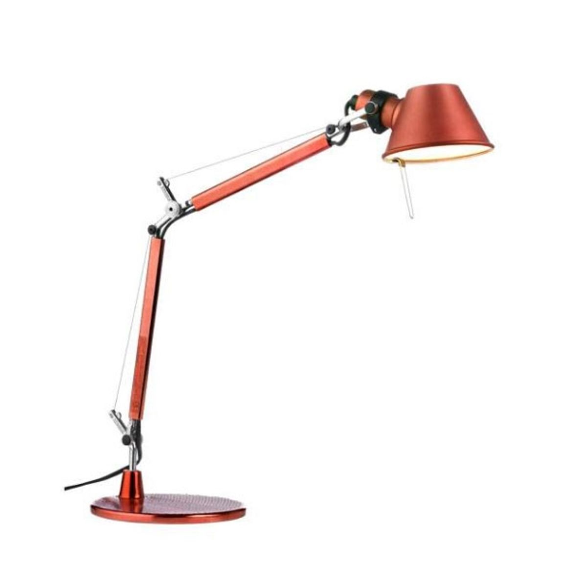 Tolomeo Micro bordlampe, rød