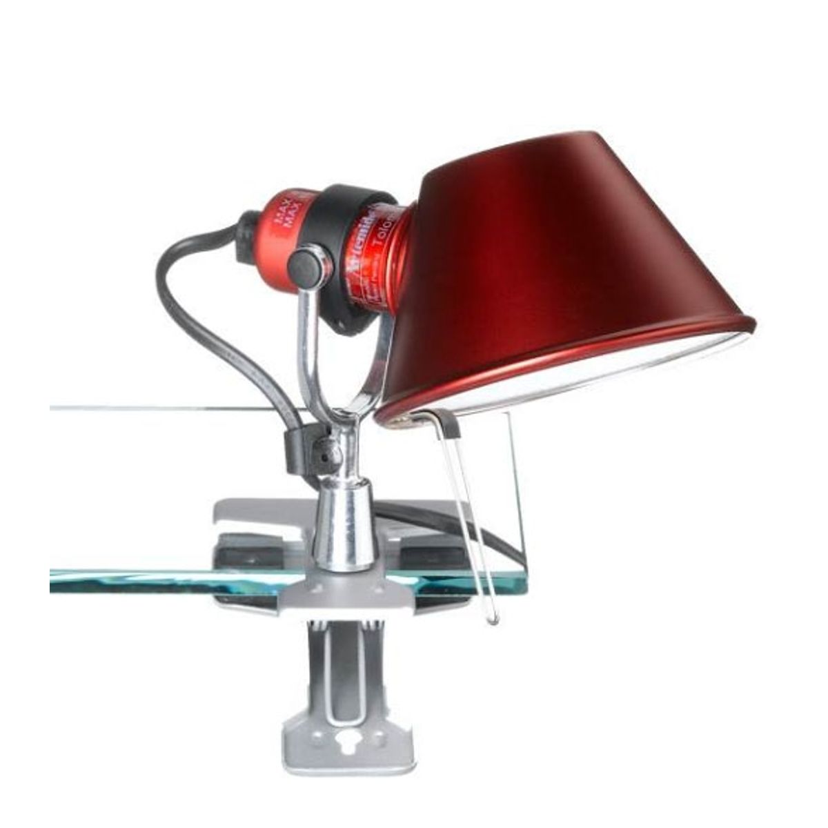 Tolomeo Micro Pinza klemspot, rød