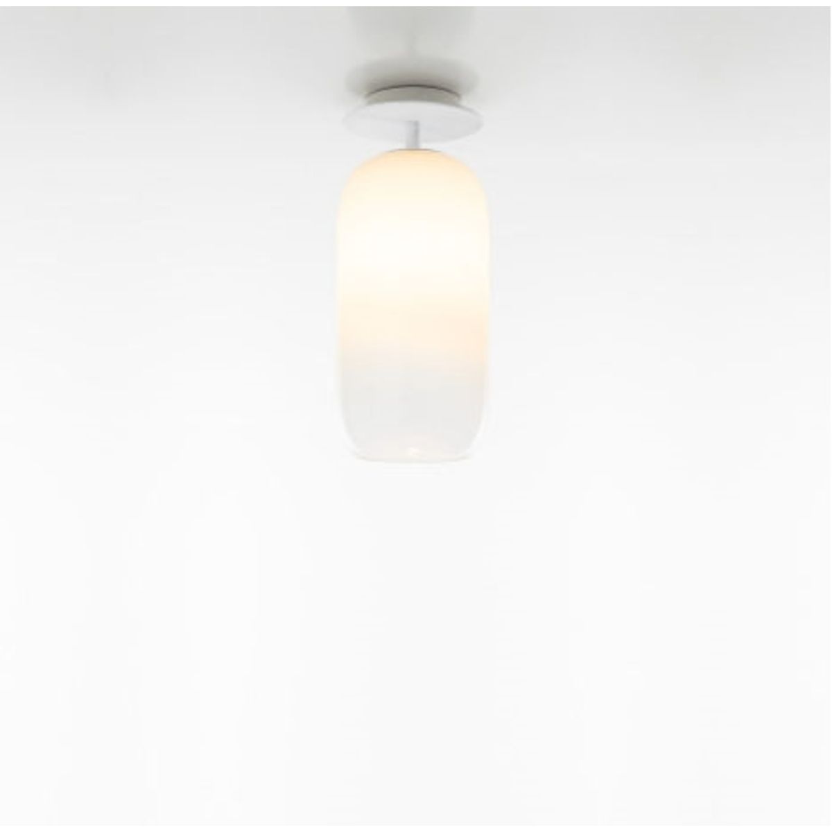 Gople Mini loftlampe, hvid/hvid