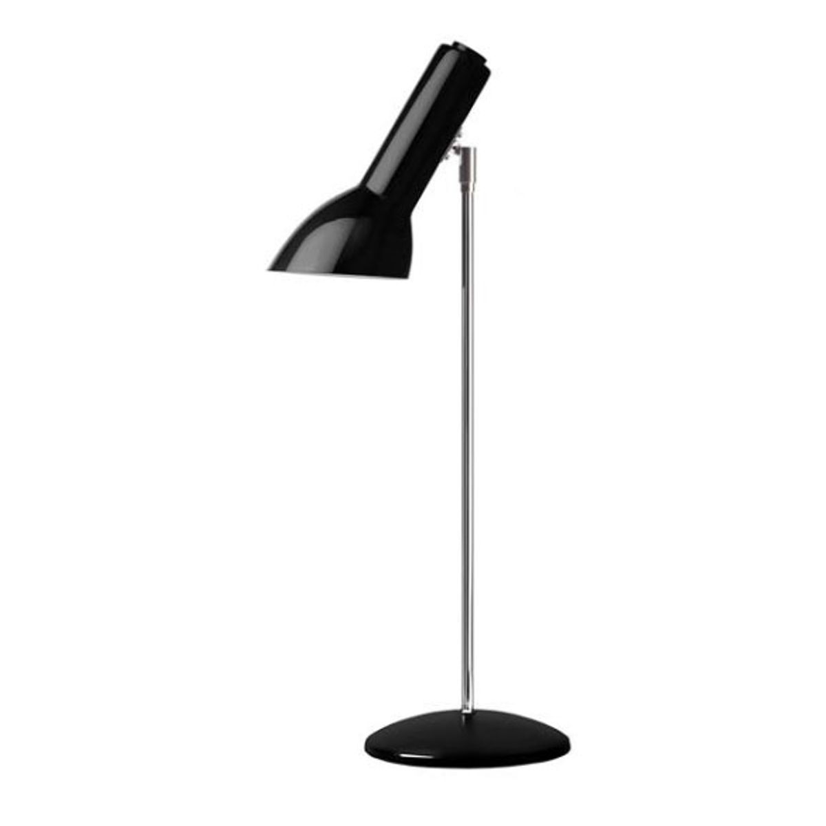 Oblique Bordlampe, sort blank