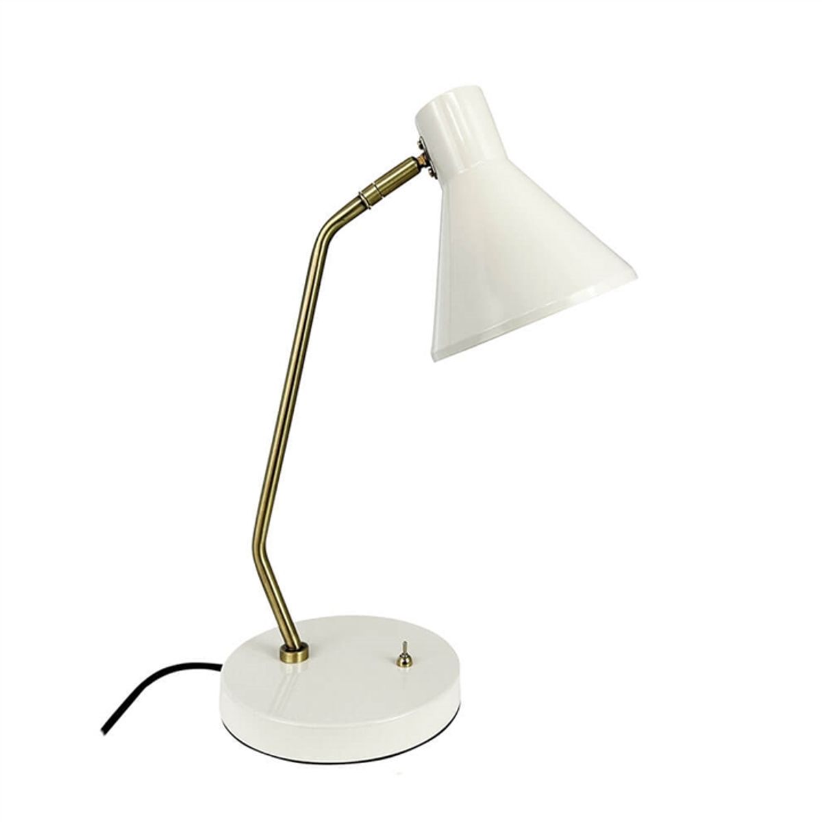 Sleep bordlampe, kit hvid