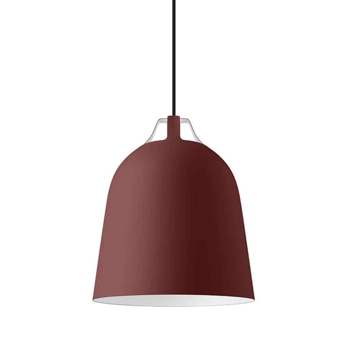 Clover pendel medium Ø29, burgundy