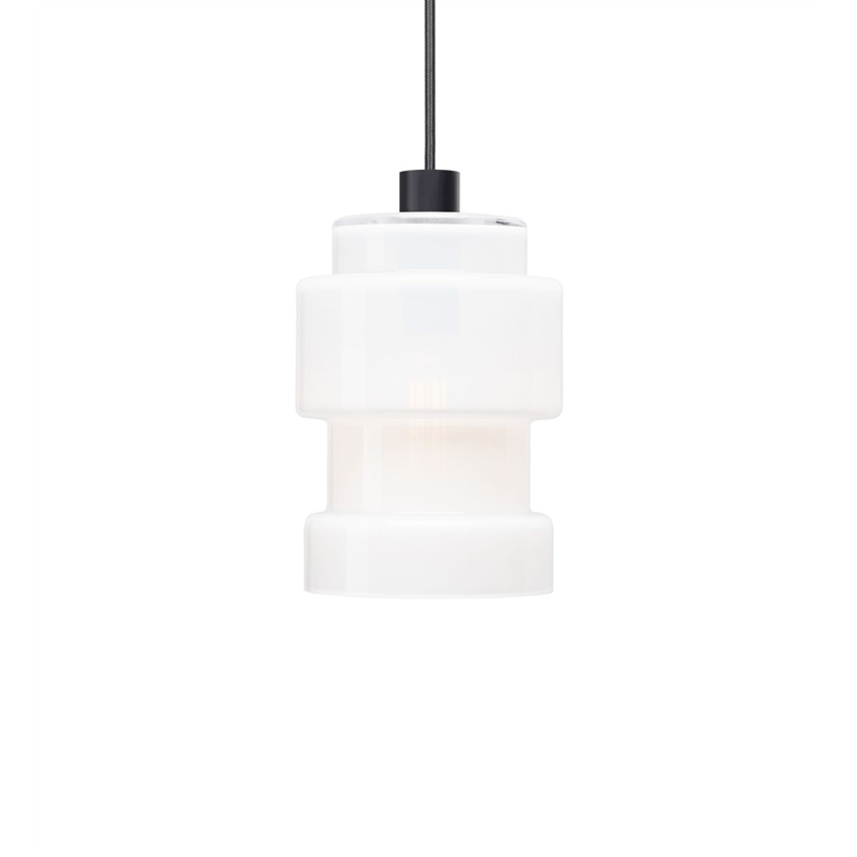 Axle pendel glasskærm small, opal white