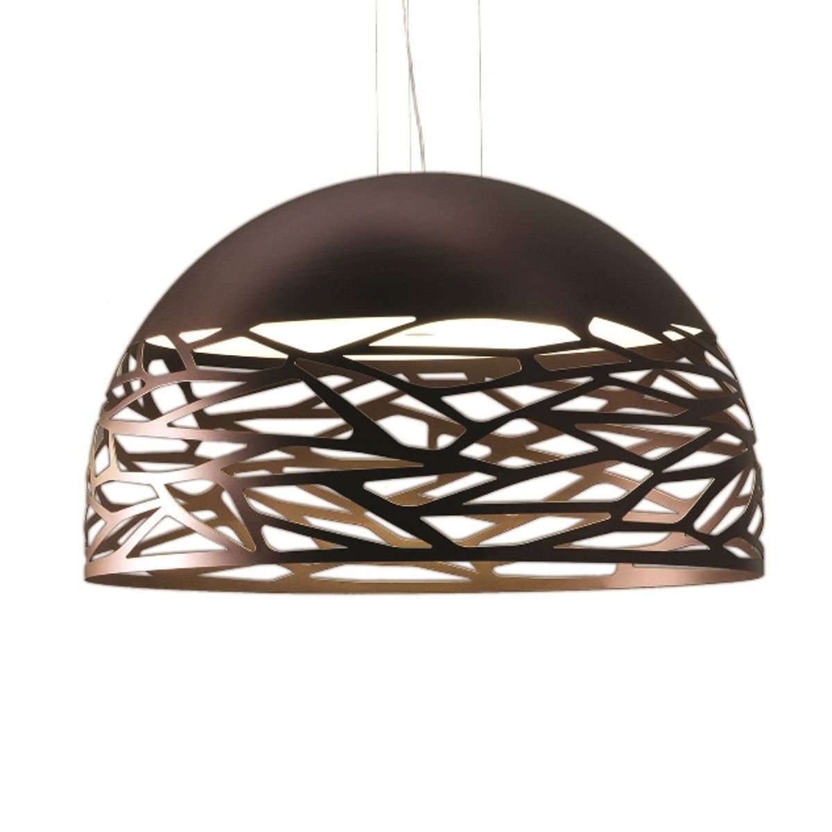 Kelly Large Dome pendel, kobber/bronze