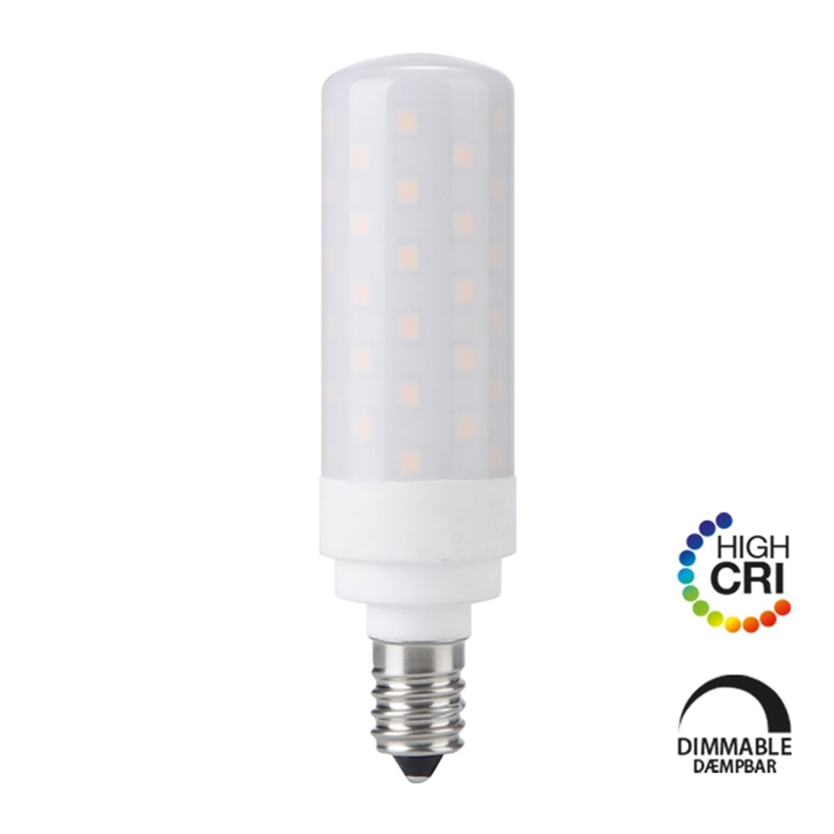 LED T28 rørpære 9W E14 Dim Opal CRI 90