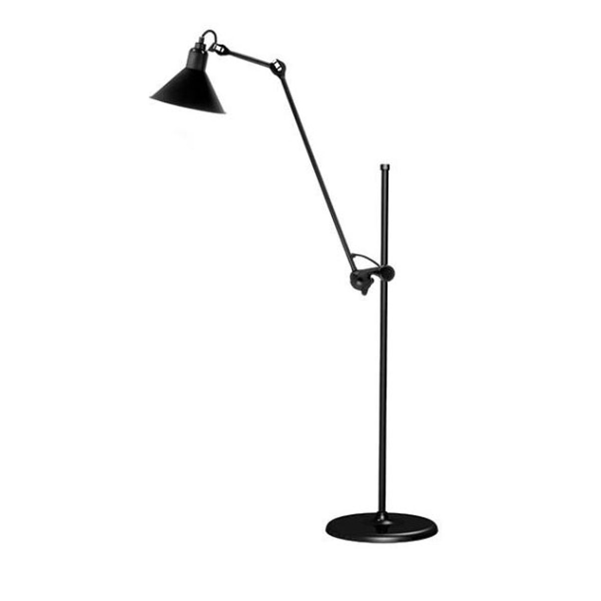 Lampe Gras No 215 gulvlampe, sort