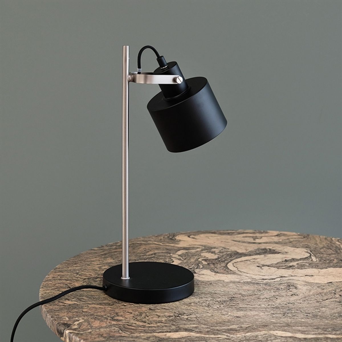 Ocean bordlampe, sort