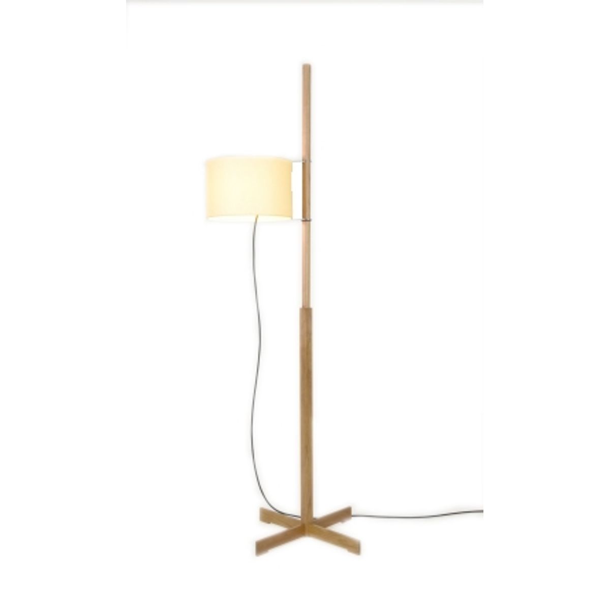 TMM gulvlampe, kirsebær/beige