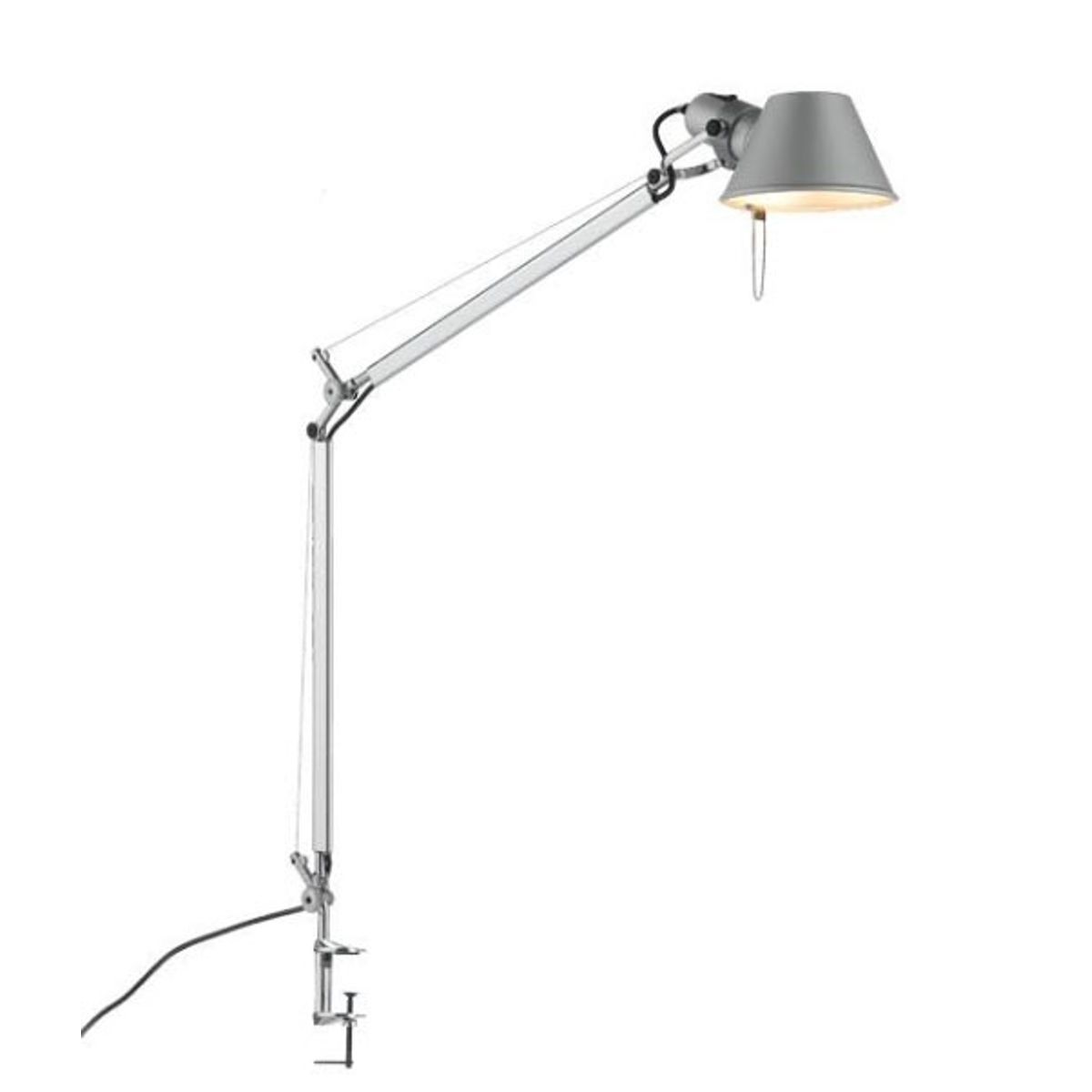 Tolomeo bordlampe, aluminium m/bordklemme