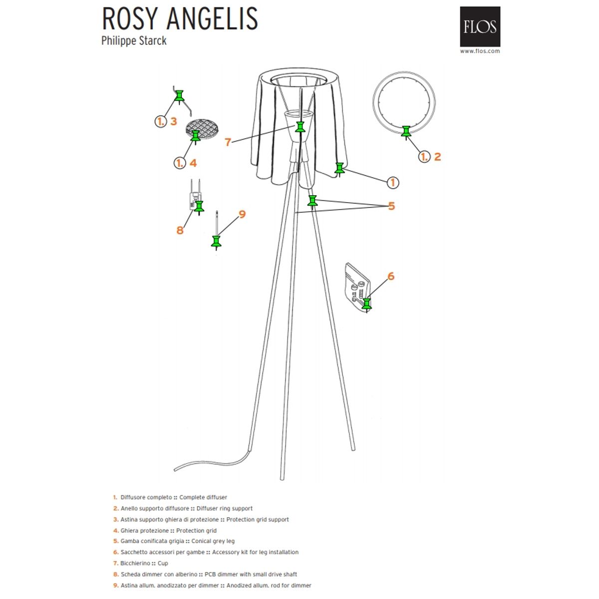 Reservedel: Rosy Angelis, dæmper