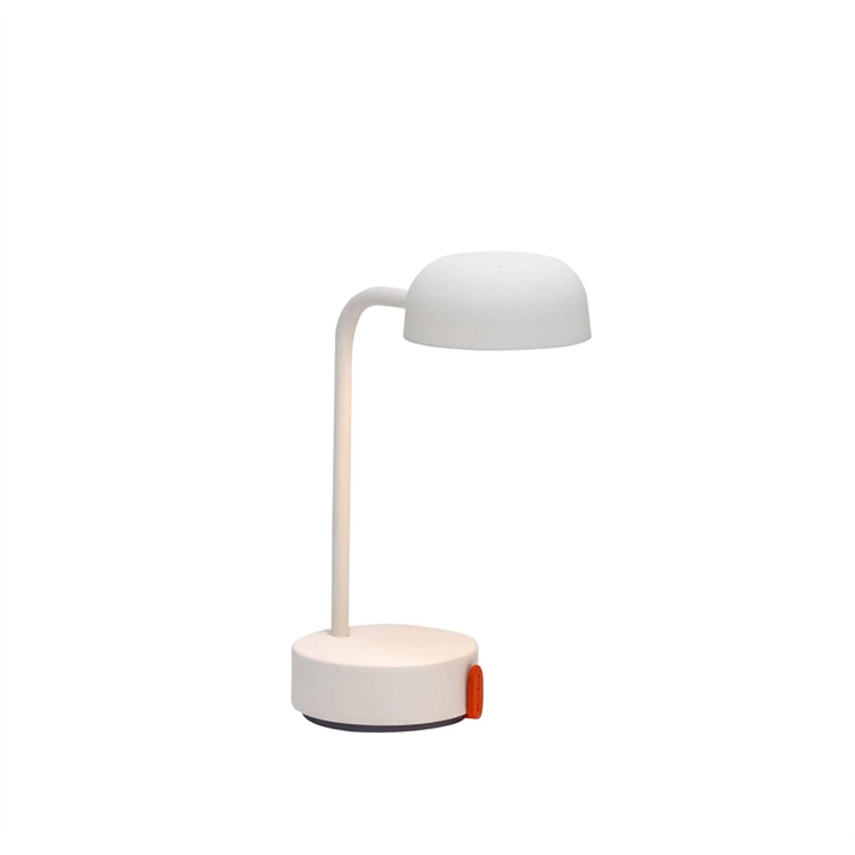 Fokus bordlampe / batterilampe, cloudy (hvid)