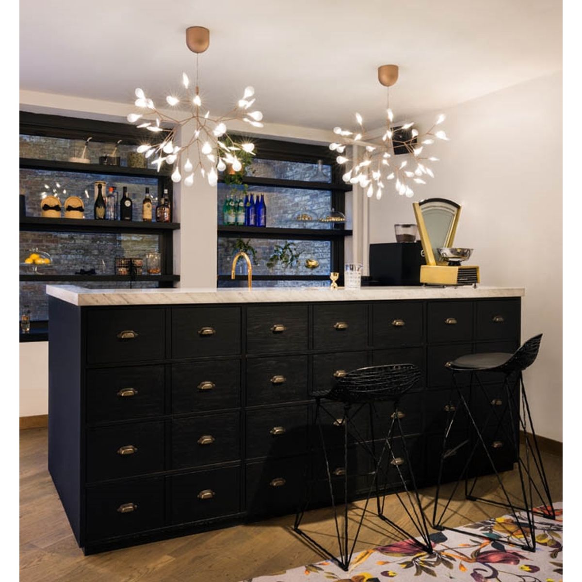 Heracleum III pendel small, kobber