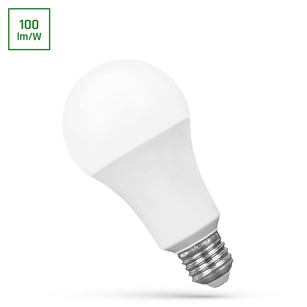 A70 E27 18W - LED, 230V, Neutral hvid, Spectrum - Dæmpbar : Ikke dæmpbar, Kulør : Neutral