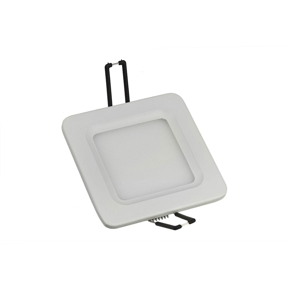 Algine LED 12W - IP20, kold hvid, loft panel, hvid ramme - Kulør : Varm