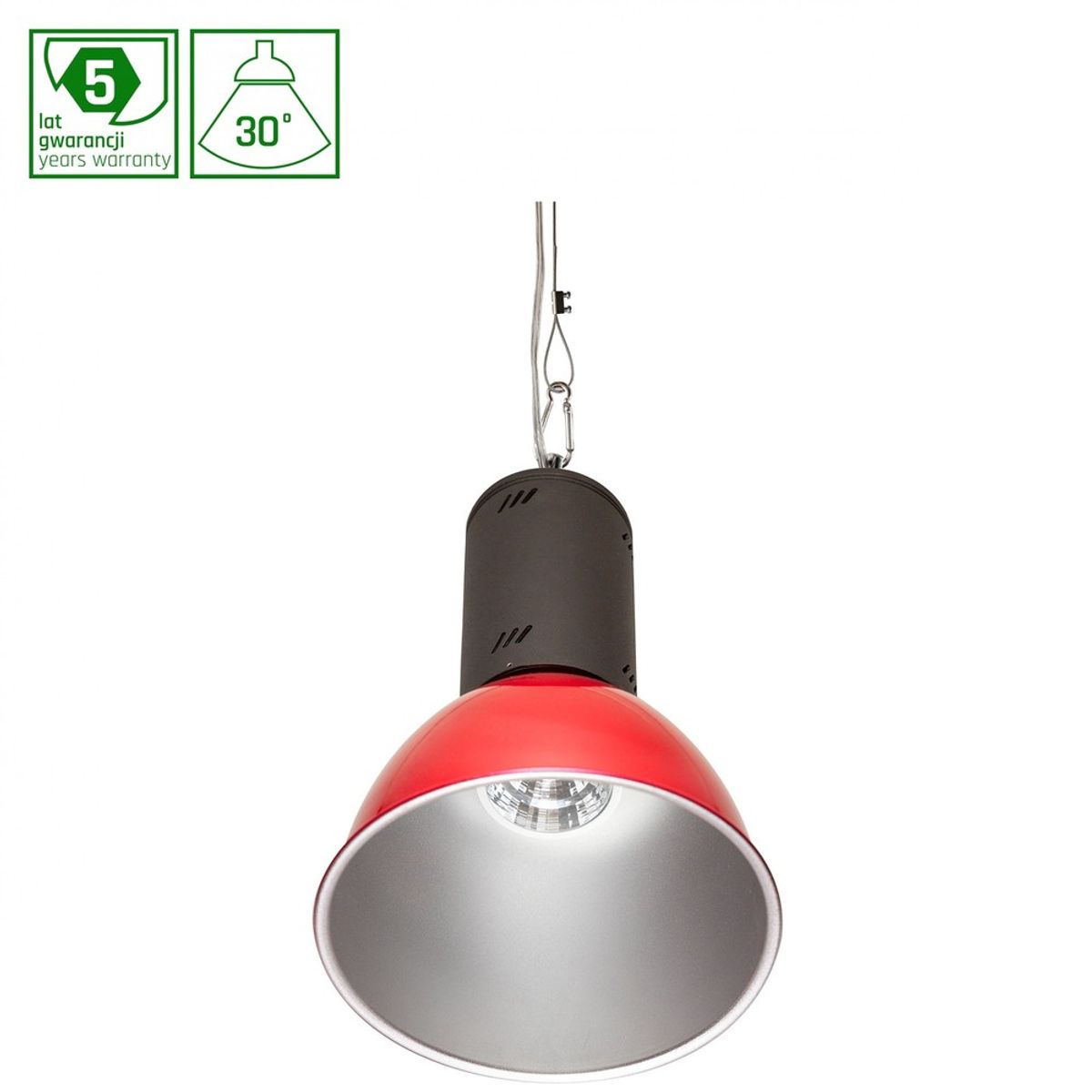 LYCAO COB LED 50W - IP40, 30° Ra80, Food Meat - Kulør : Varm