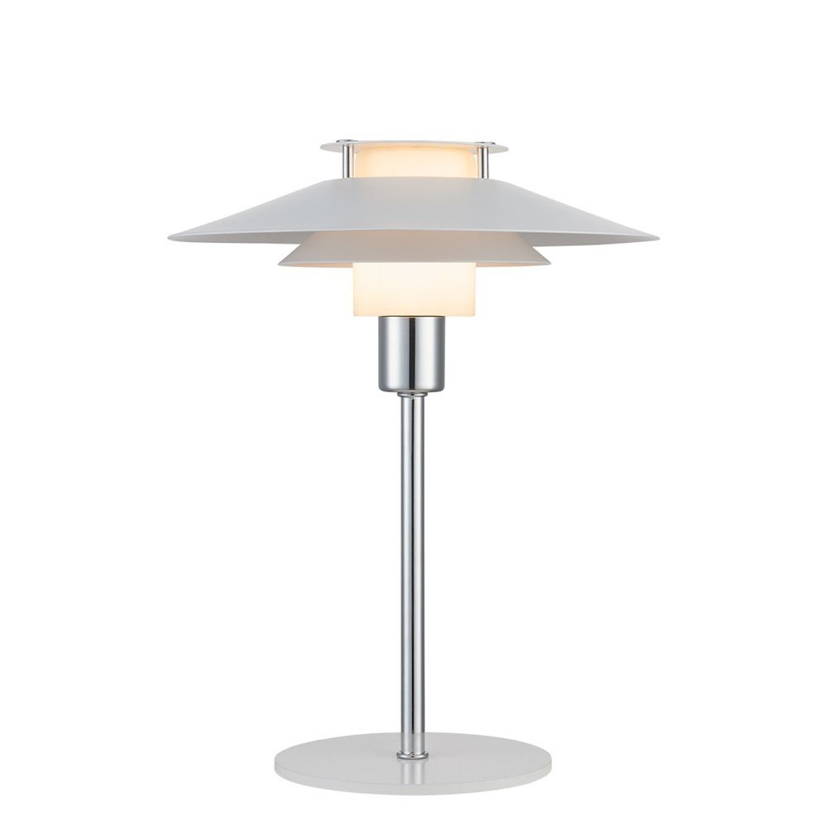 Halo Design - RIVOLI Bordlampe Ø24 hvid/krom