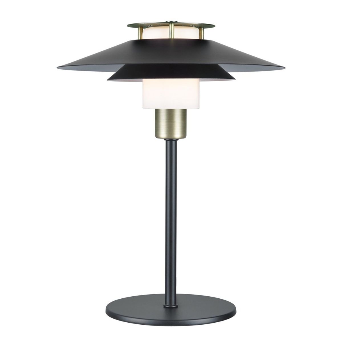 Halo Design - Rivoli bordlampe sort/messing