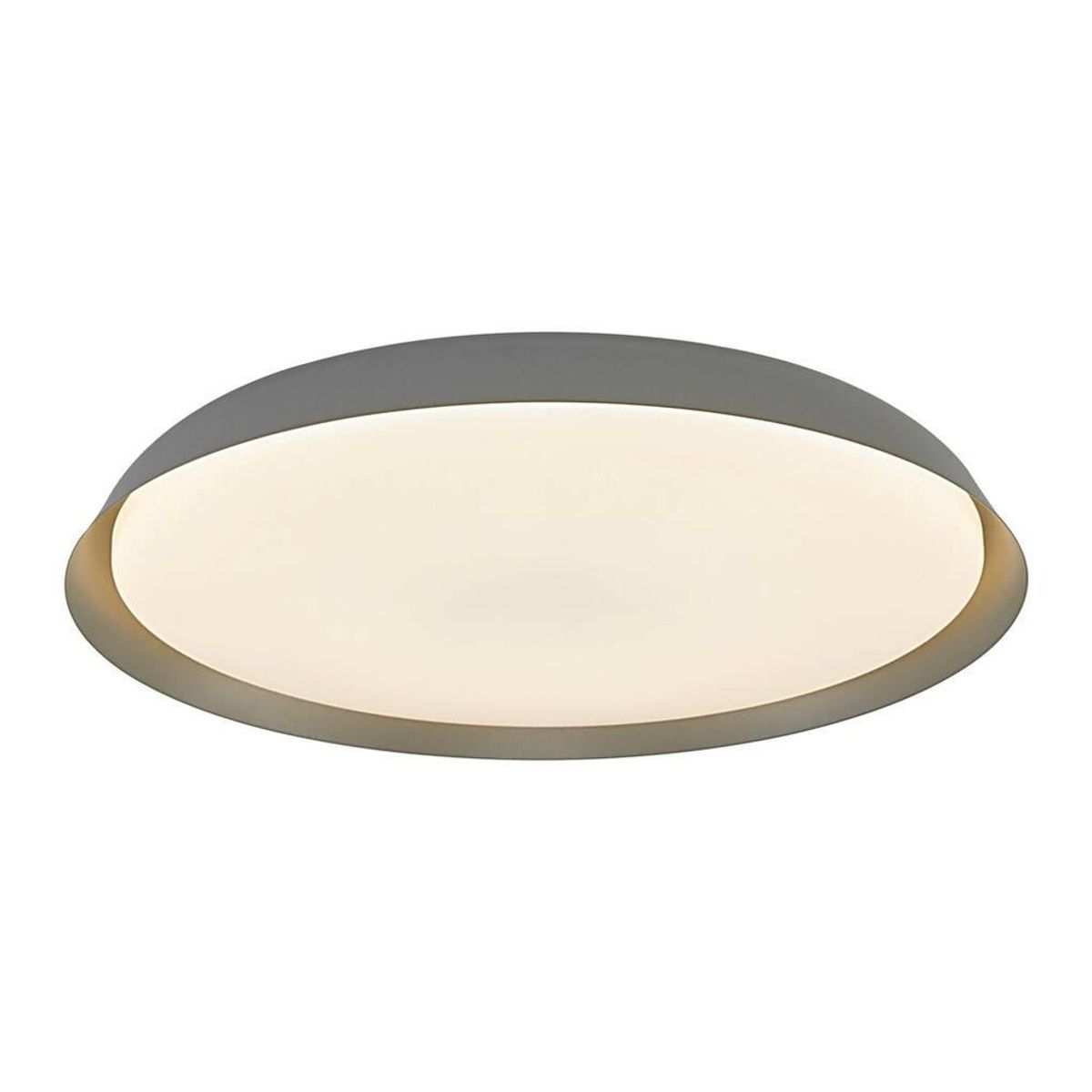 Nordlux Piso loftlampe, 22W, 1600lm, 2200-2700K, grå