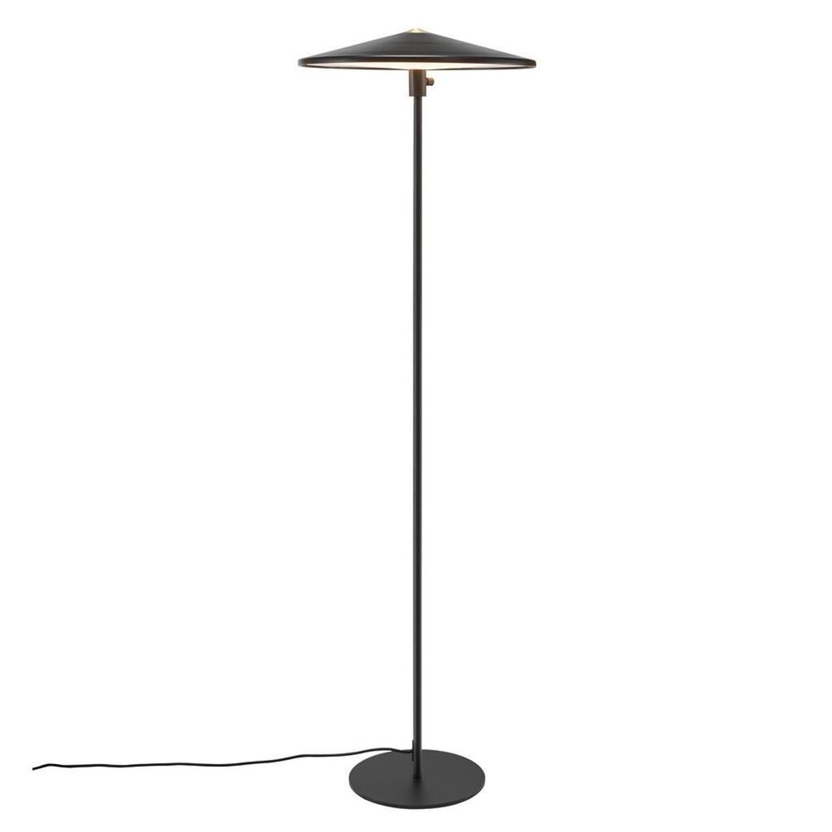 Nordlux Balance gulvlampe, indbygget LED, sort