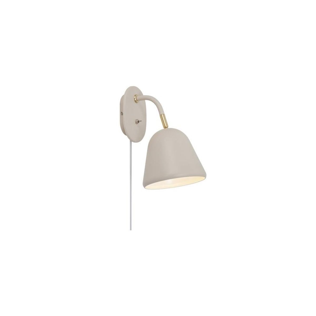 Nordlux Fleur Væglampe E27, Beige