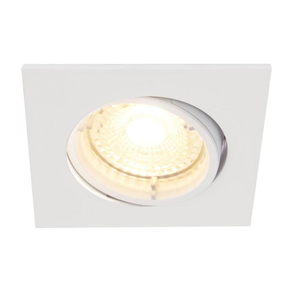 Nordlux Carina firkantet spot smart light, 2200K-6500K, 380lm, hvid, styres via app (3 pak)