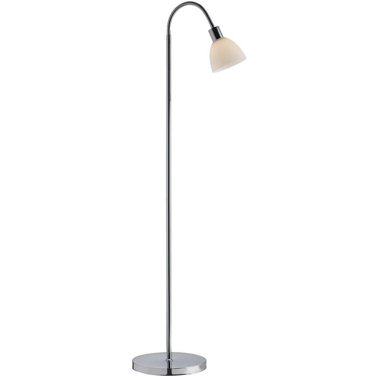 Nordlux Ray gulvlampe, E14, Chrom