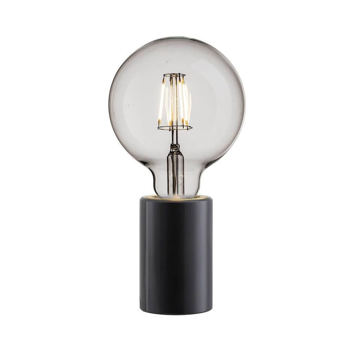 Nordlux Siv Bordlampe E27, Marmor/Sort