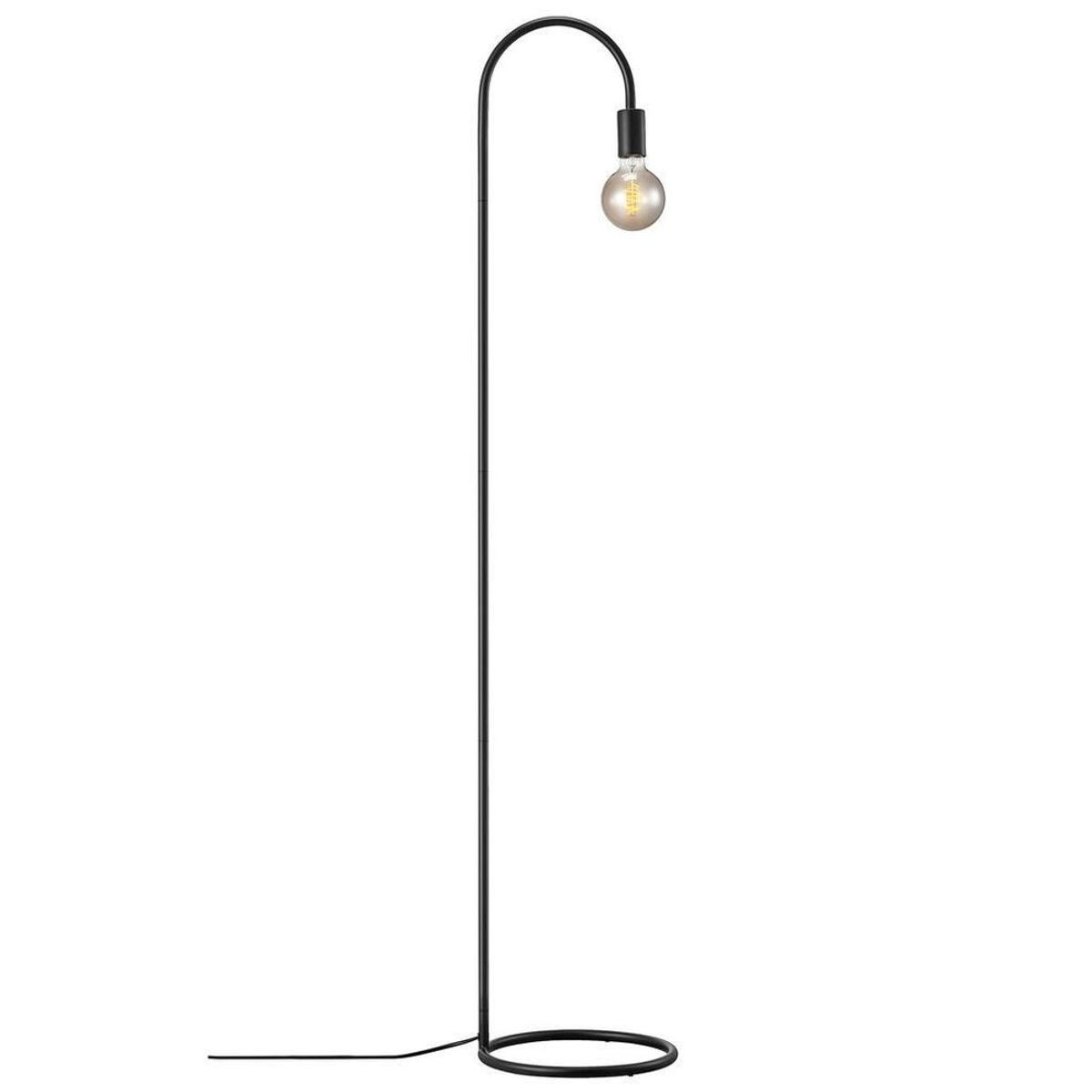 Nordlux Paco gulvlampe, E27, Sort