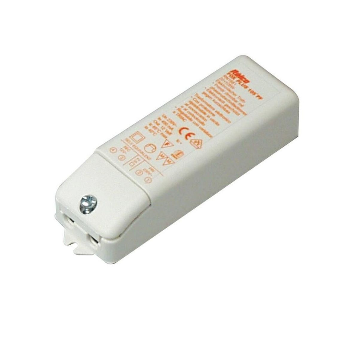 12V Transformer 20-105W, hvid