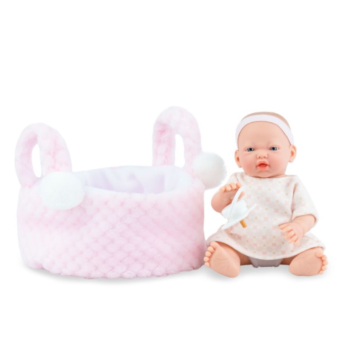 Marina & Pau Mini Golsinas Cesta Dukke 21 cm Pink