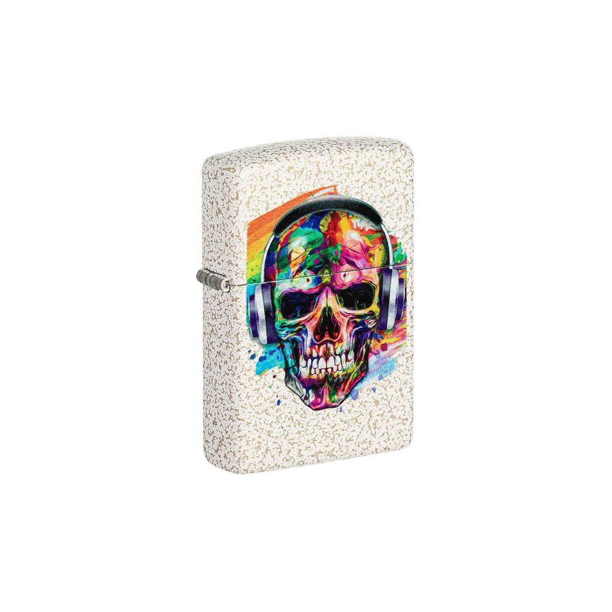 Zippo Skull Headphones Design - Zippo lighter