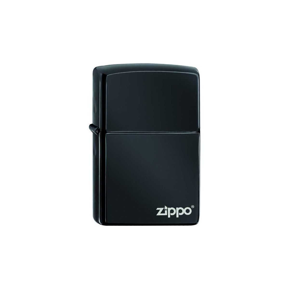 Zippo 24756 ZL Ebony med Zippo logo - Zippo lighter