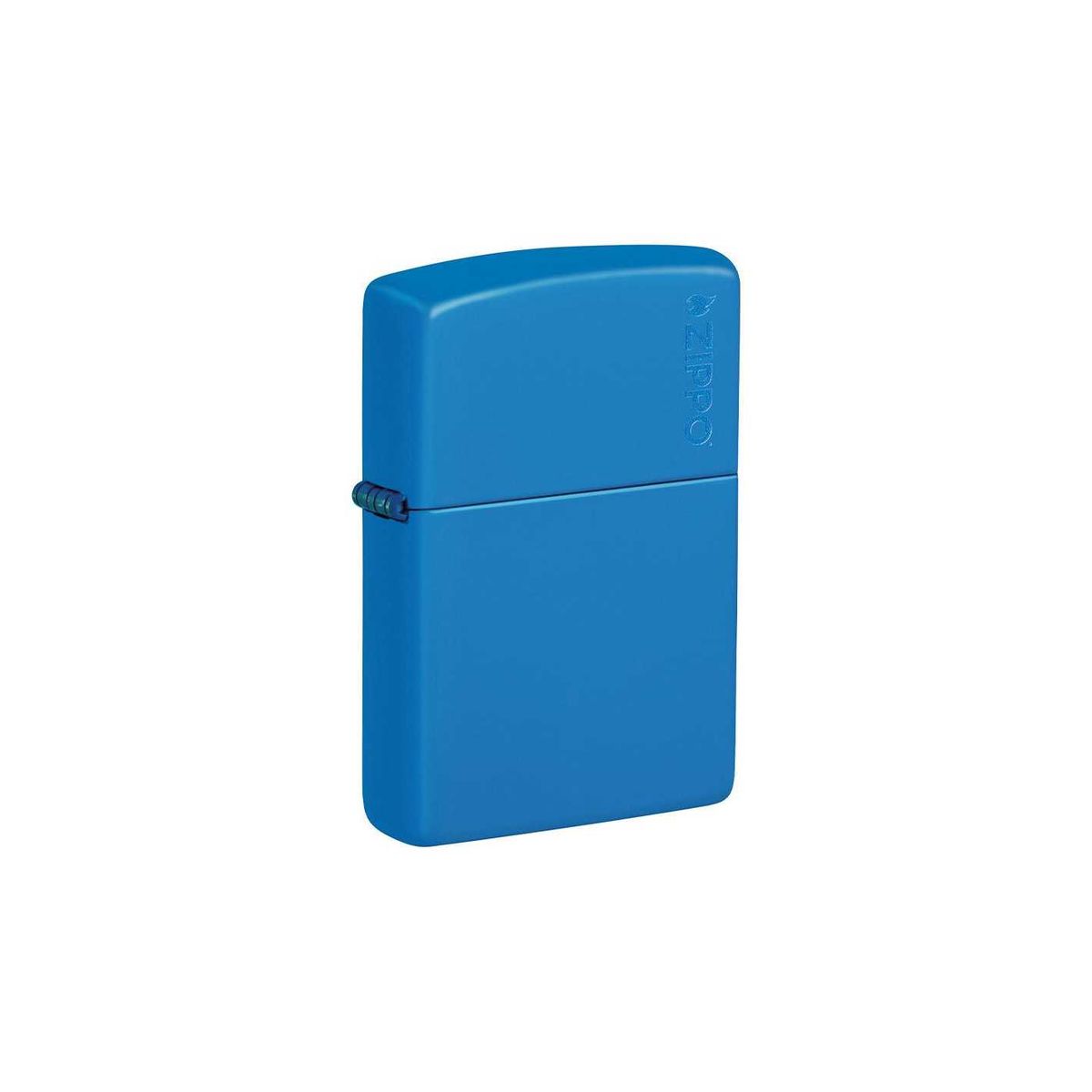 Zippo Sky Blue Matte with Zippo Logo - Zippo lighter