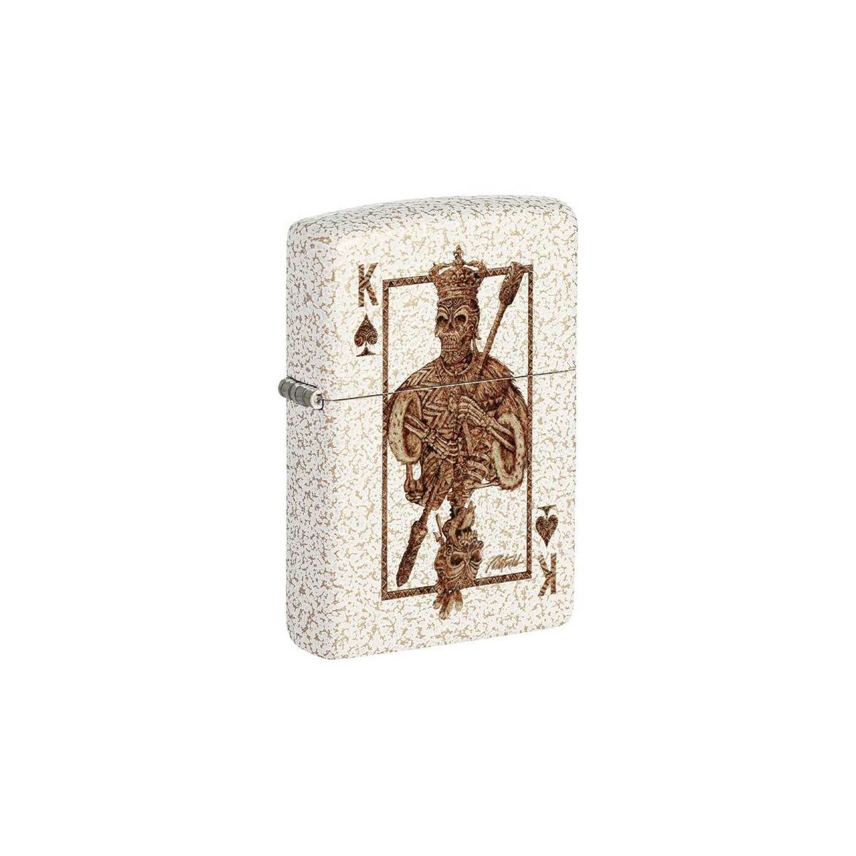 Zippo Rick Rietveld Ace Skull Design - Zippo lighter