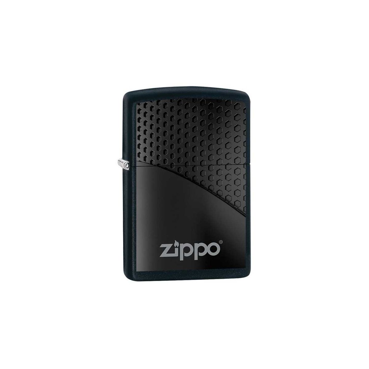 Zippo Black Hexagon Design - Zippo lighter