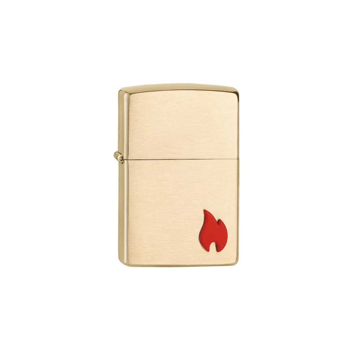 Zippo 204B Red Flame Emblem Small - Zippo lighter