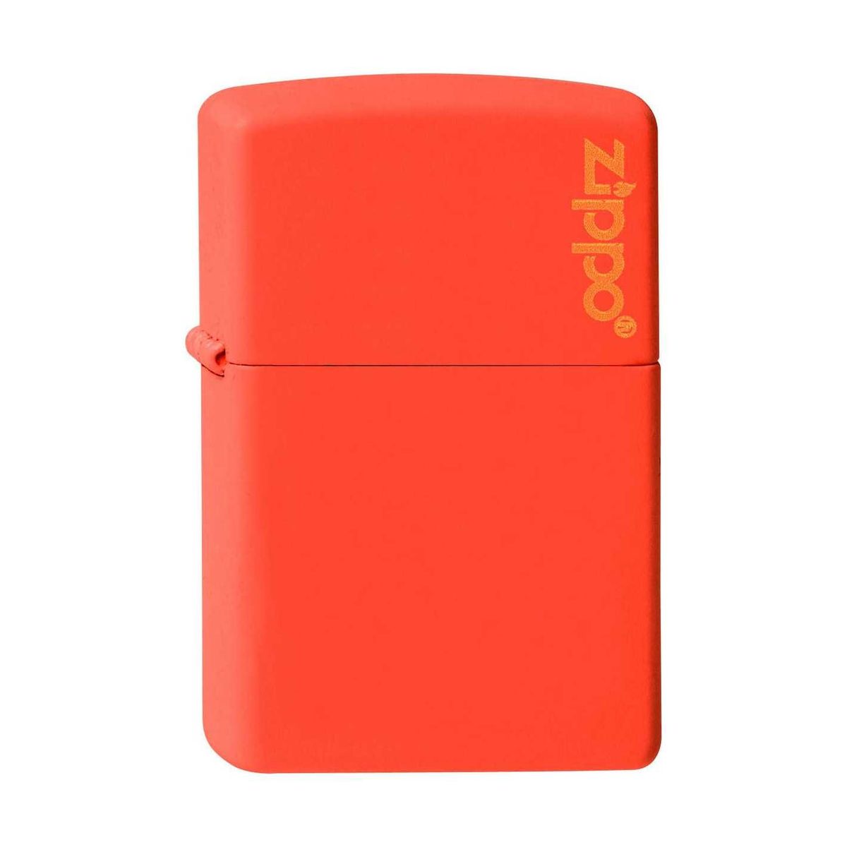 Zippo 231ZL ORANGE med Zippo logo - Zippo lighter