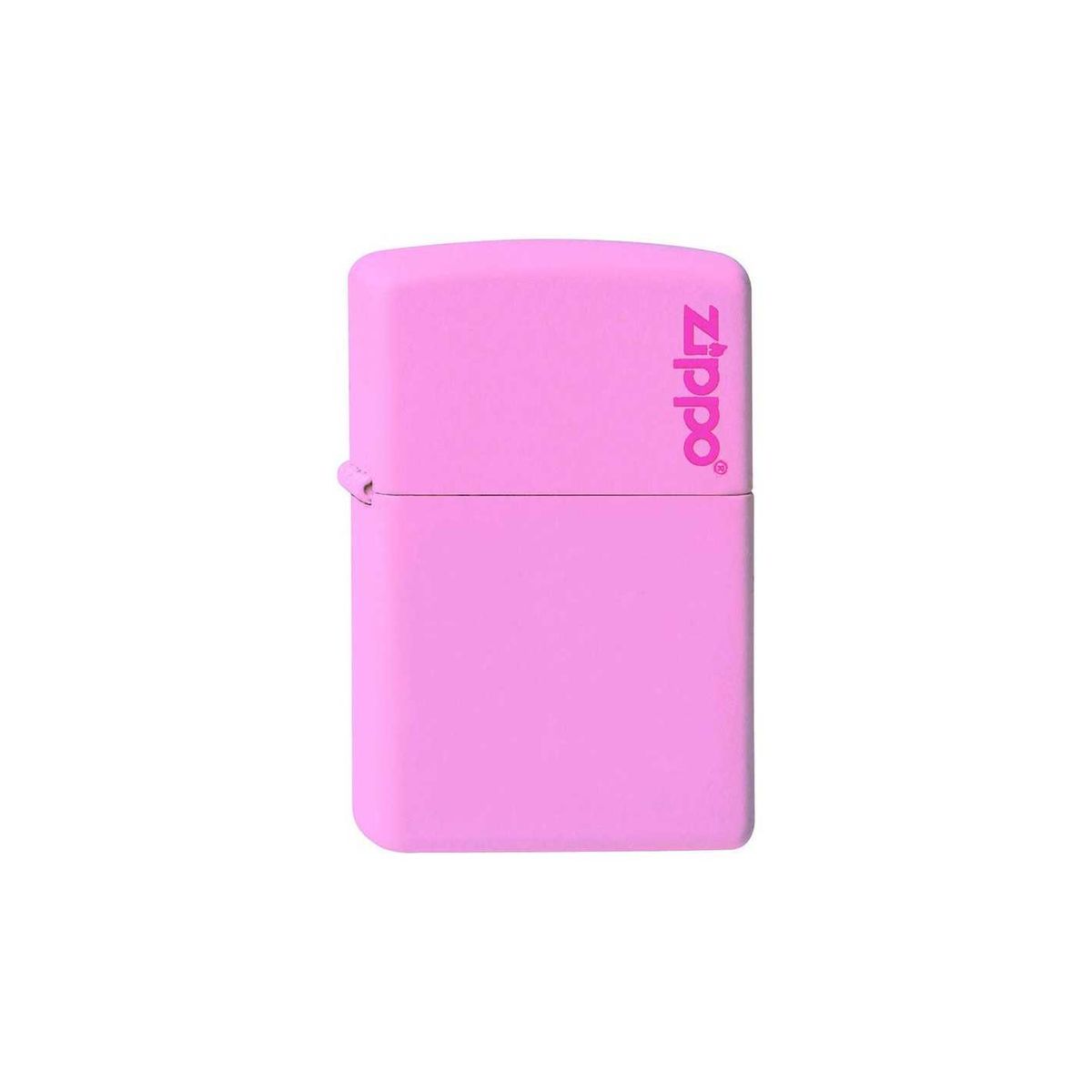 Zippo 238ZL PINK MATTE med Zippo logo - Zippo lighter