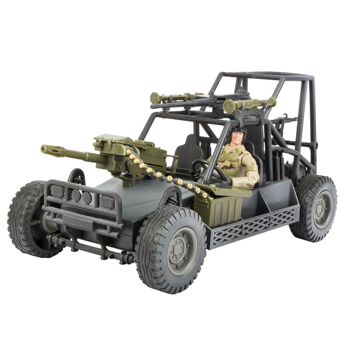 World Peacekeepers 1:18 Militær Buggy m/1 actionfigur