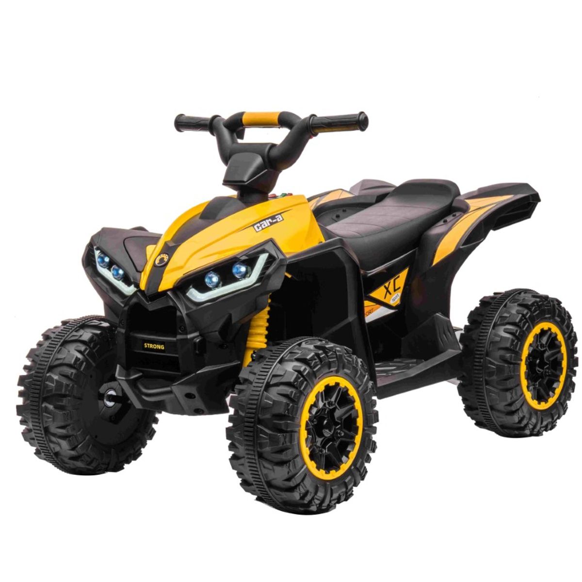 XC-Sport EL ATV til børn 12V m/2.4G Remote, Gul