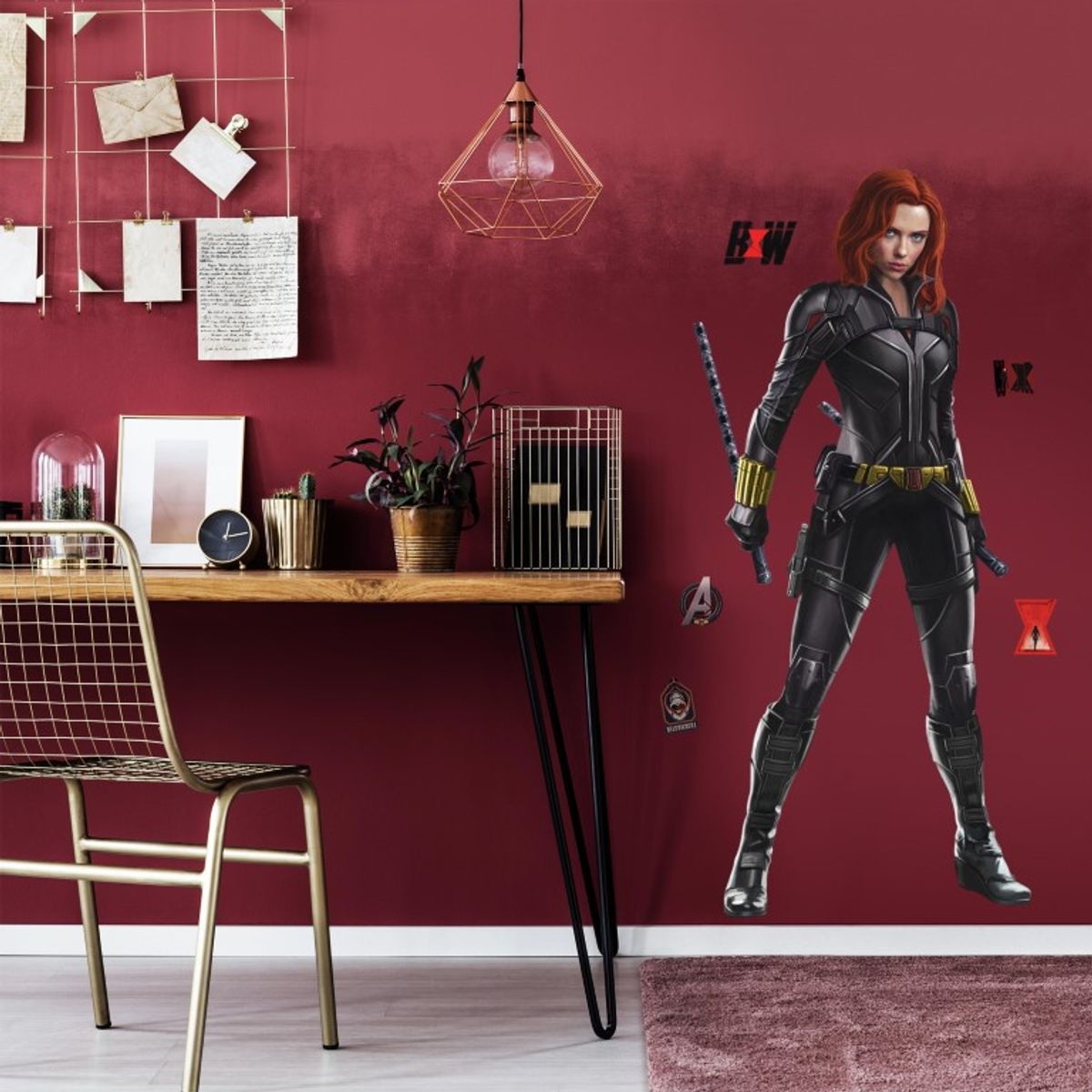 Black Widow Gigant Wallstickers