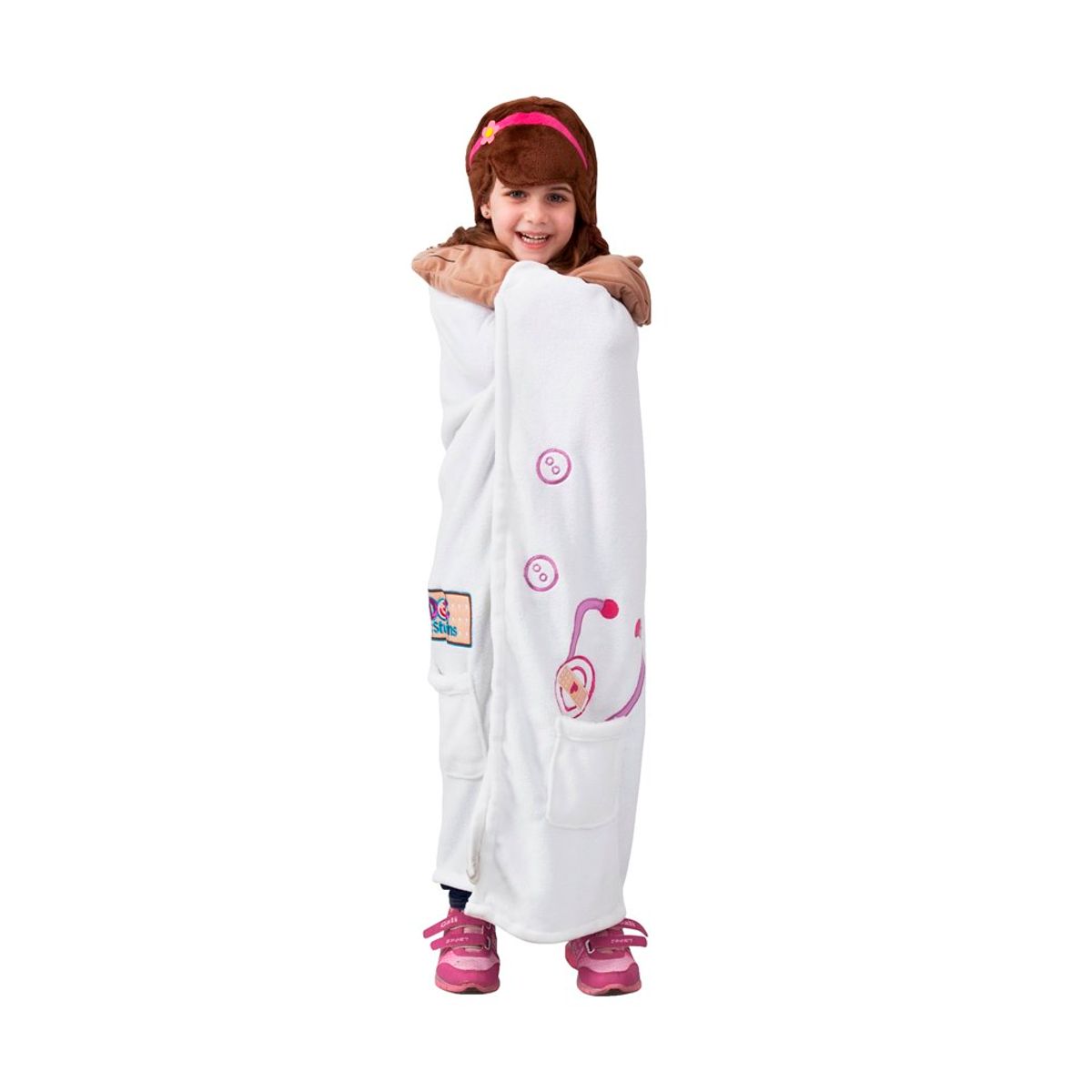 Disney Doktor McStuffins Luksus Poncho med hætte