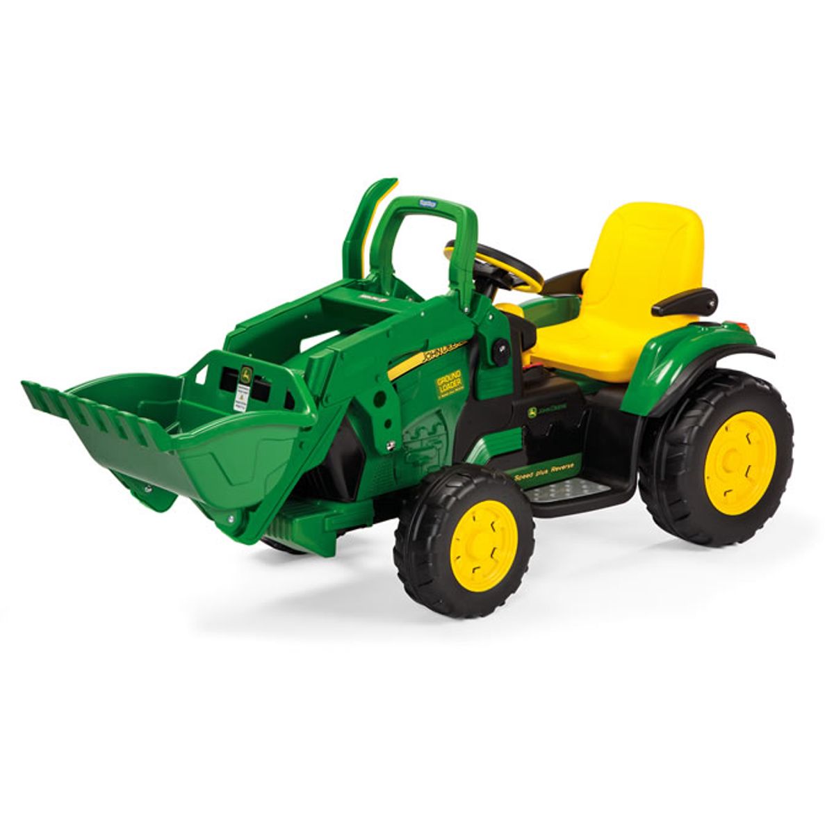 John Deere Ground Loader EL Traktor med frontskovl 12V