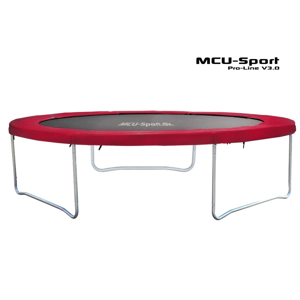 MCU-Sport Pro-line 3,05m Rød Trampolin V3.0