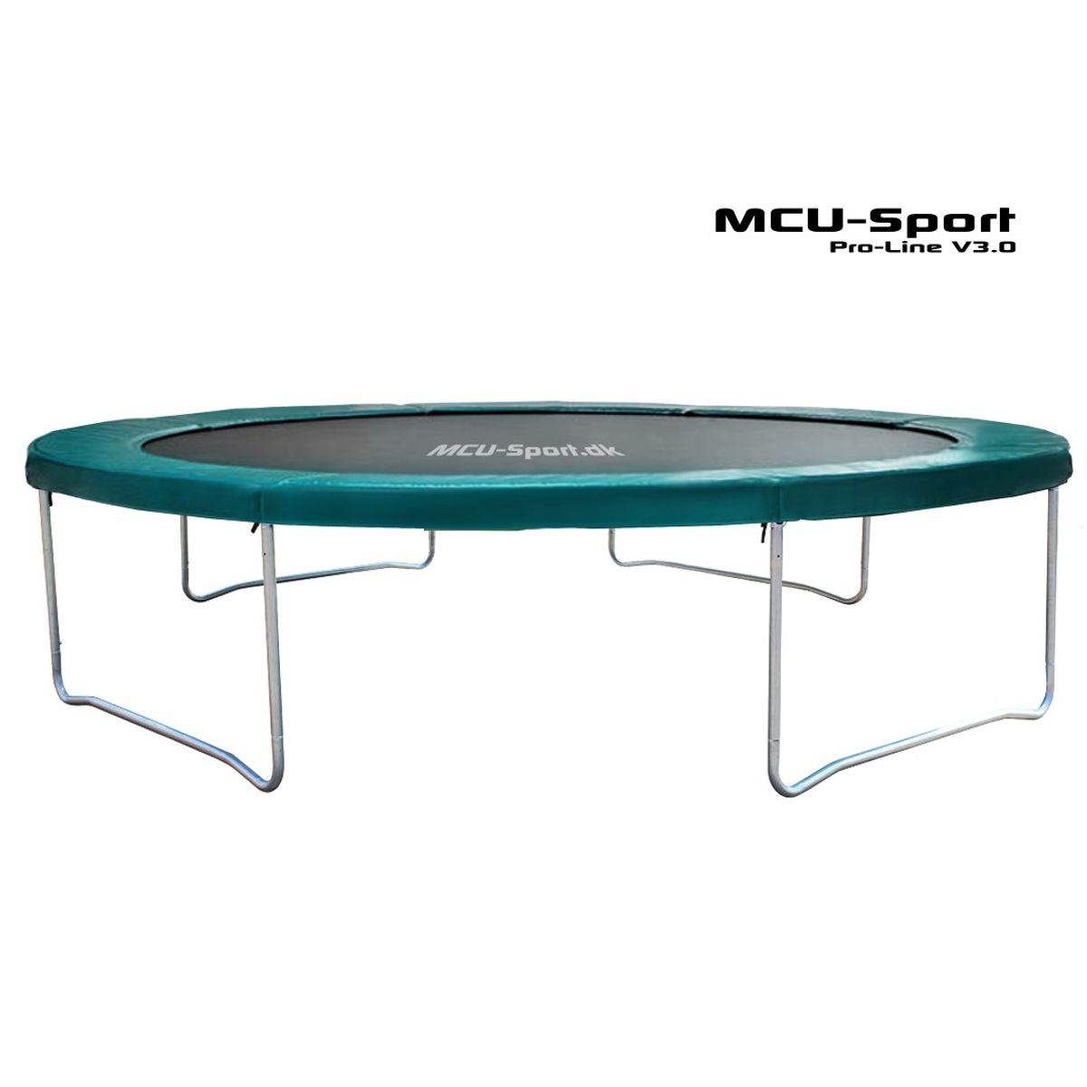 MCU-Sport Pro-line 4,3m Grøn Trampolin V3.0