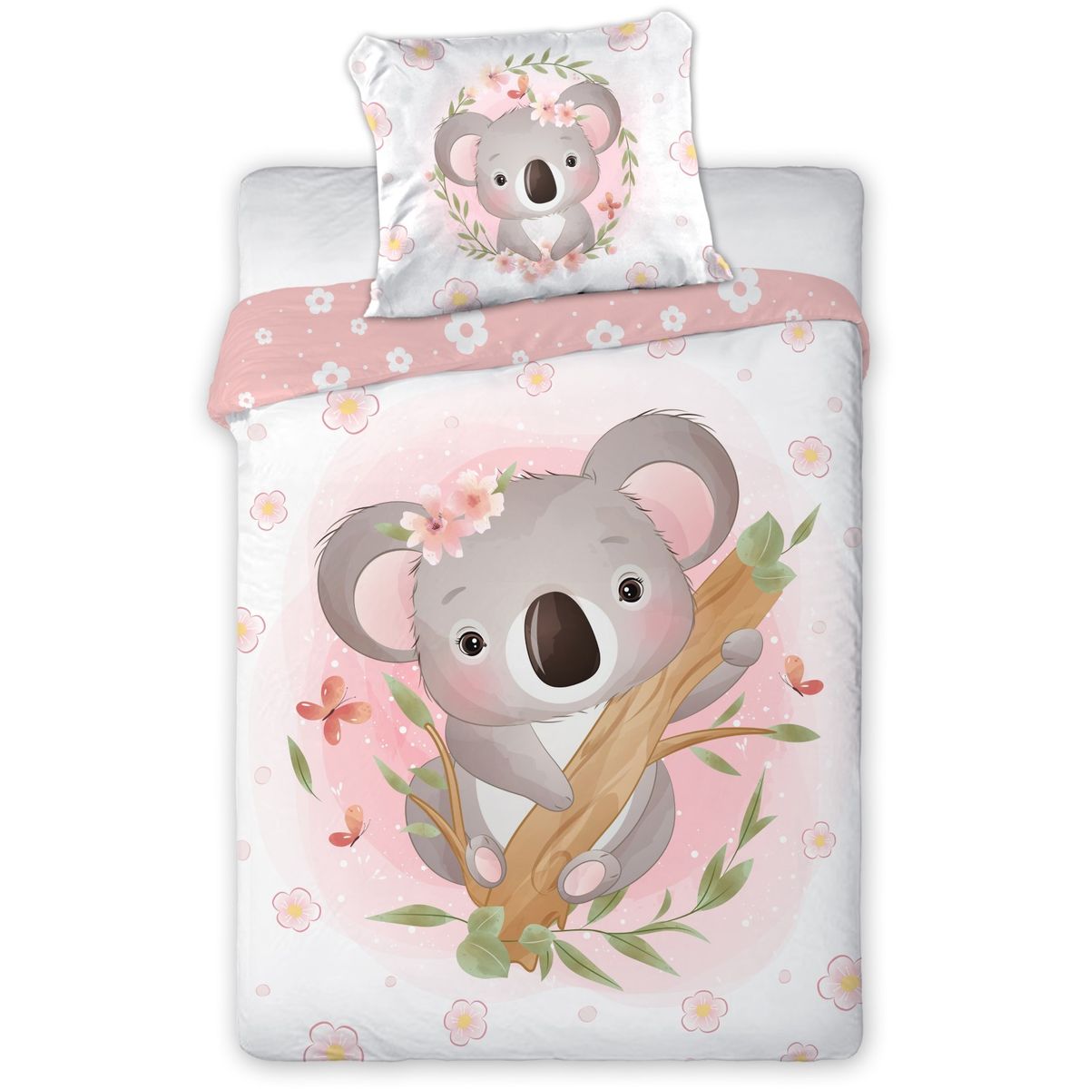 Baby KOALA Junior Sengetøj 100x135 cm - 100 procent bomuld