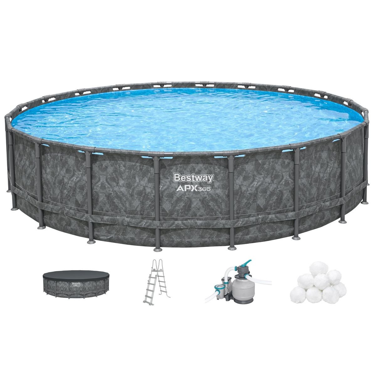 Bestway APX 365 Rund Pool 671 x 132 cm