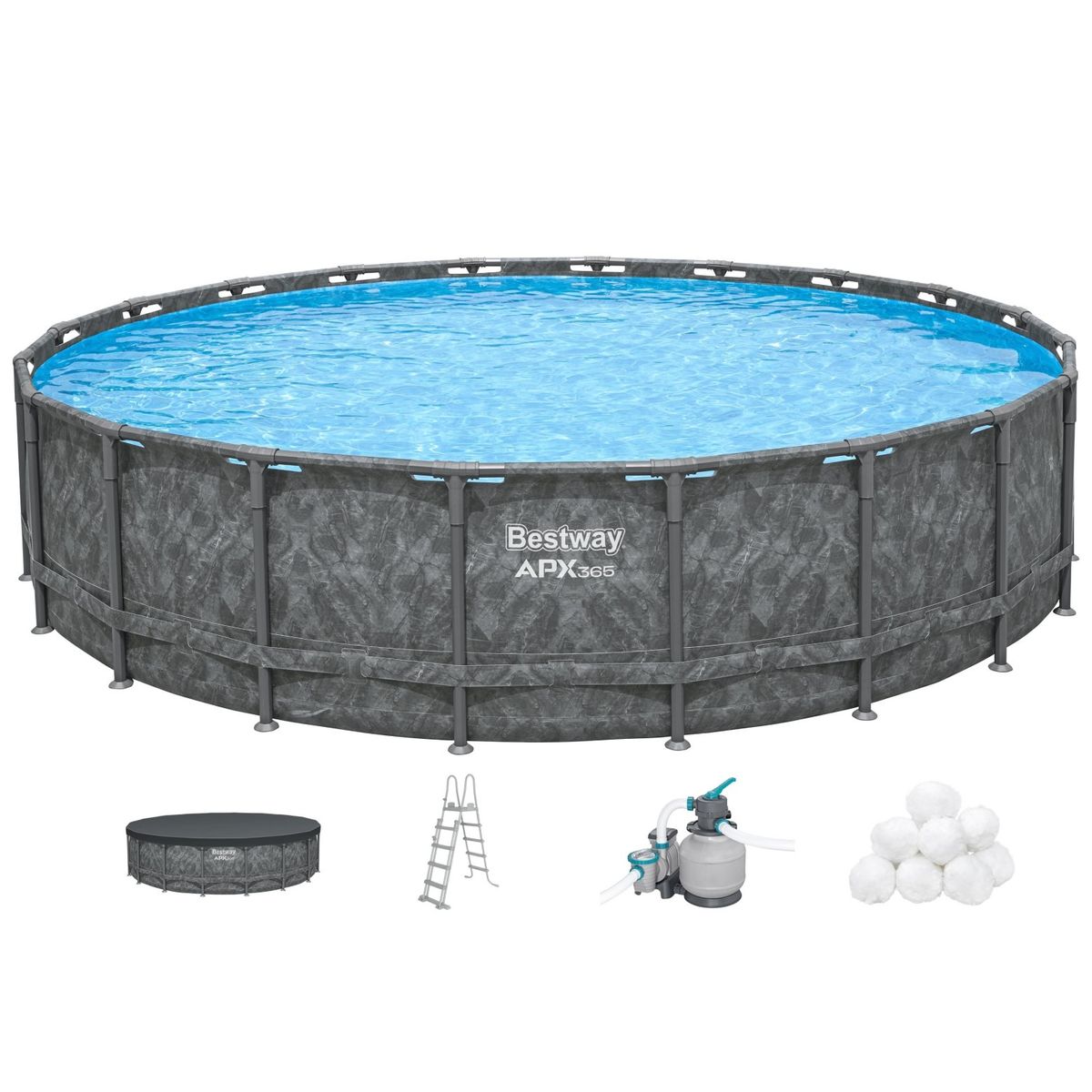 Bestway APX 365 Rund Pool 610 x 132 cm